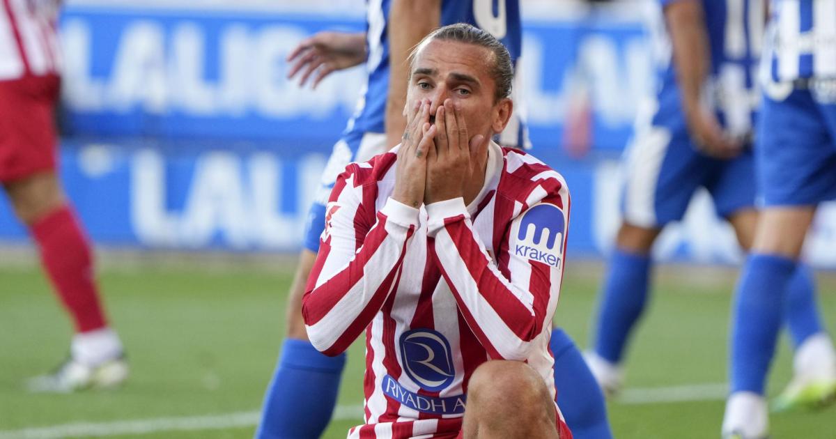 El Atlético de Madrid no levanta cabeza