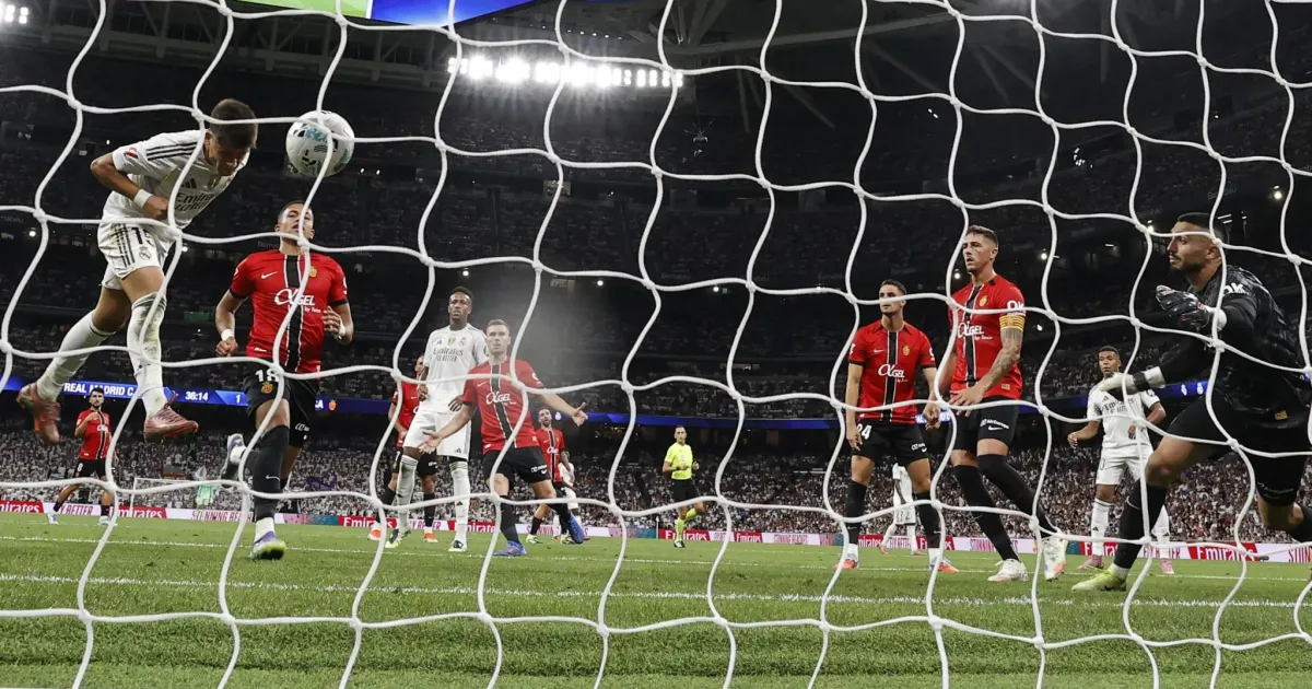 El Mallorca da la cara en el Bernabéu