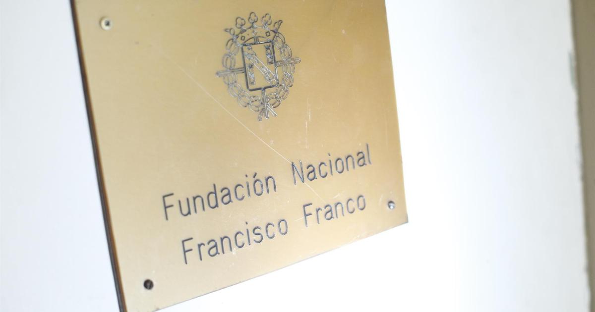 El Gobierno ultima el expediente para pedir a la Justicia la ilegalización de la Fundación Francisco Franco