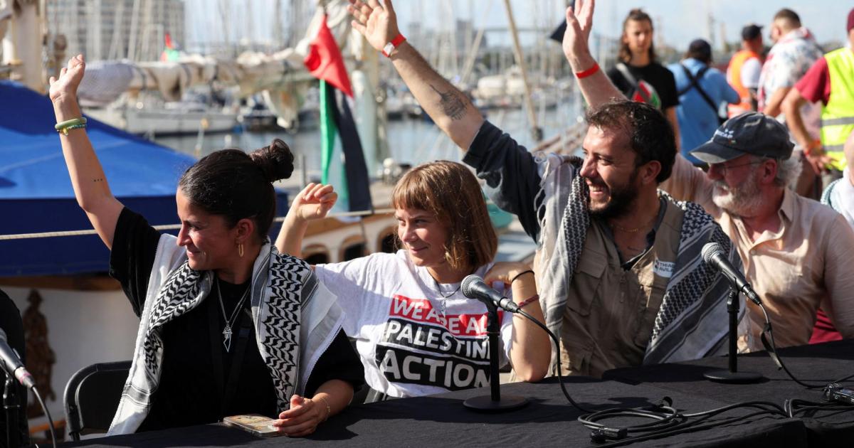Greta Thunberg: «Más y más gente abre los ojos sobre las atrocidades de Israel»