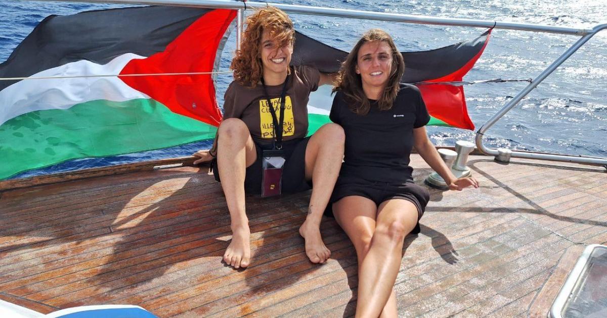 Lucía Muñoz a bordo de la Flotilla: «Cada amenaza de Israel reafirma nuestra convicción de cumplir nuestra misión y llegar a Gaza»