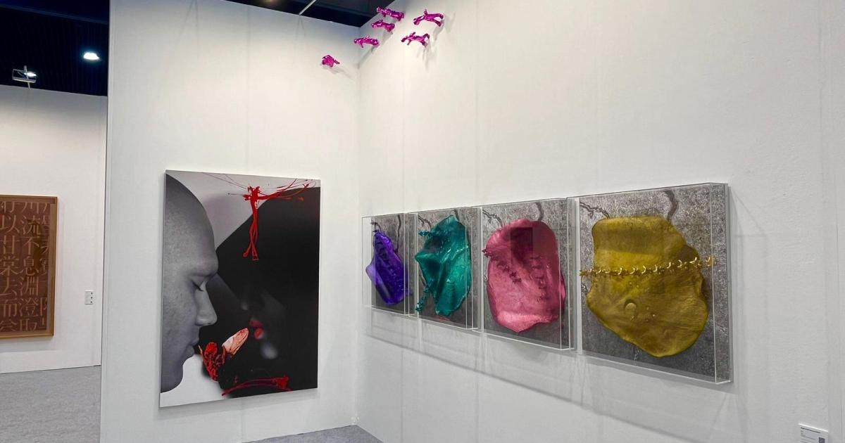La obra de Francesca Martí viaja a Seúl y se exhibe en la Korea International Art Fair