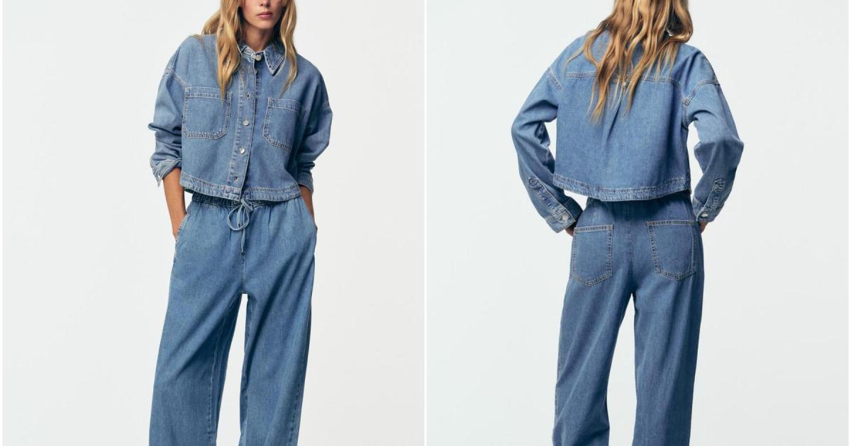 Zara rebaja el total look denim que va a arrasar este otoño: queda bien a todos los cuerpos y cuesta menos de 35 euros