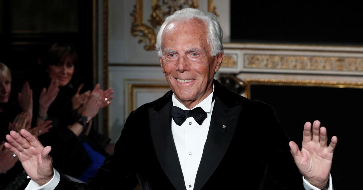 Muere el diseñador Giorgio Armani, el 'rey' de la moda italiana