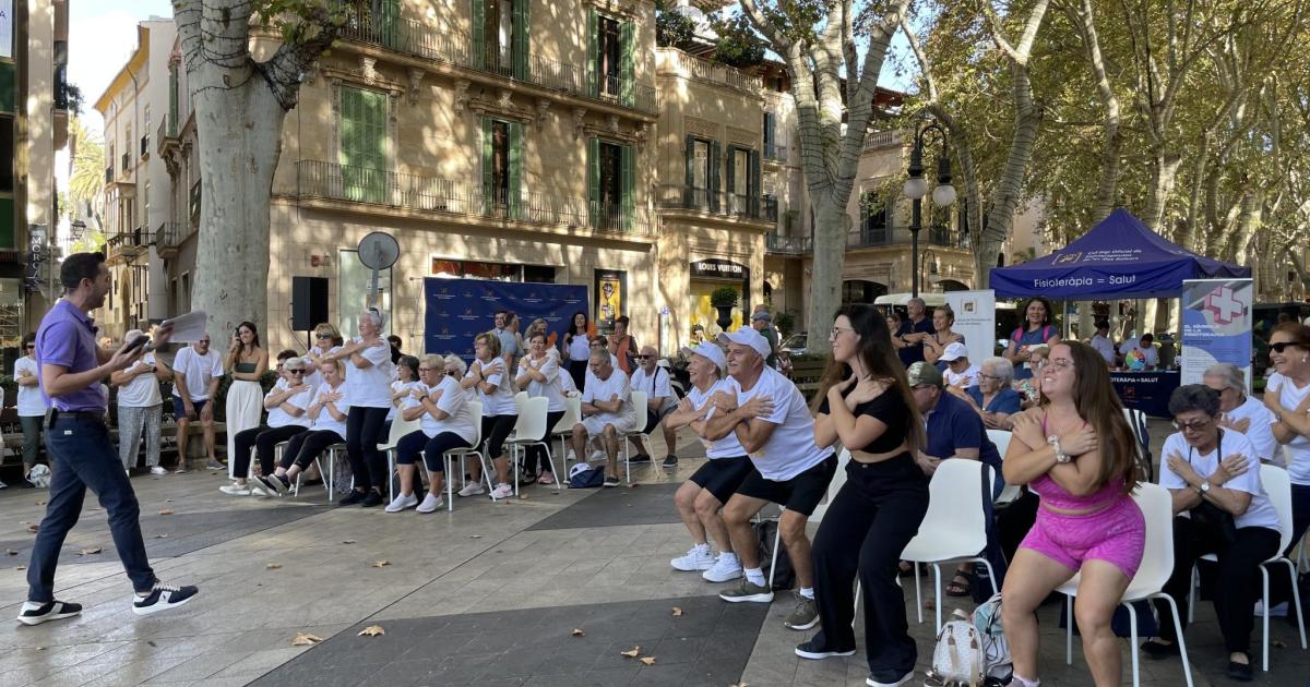 Es Born se mueve por el Día Mundial de la Fisioterapia con diversas actividades para mejorar la calidad de vida