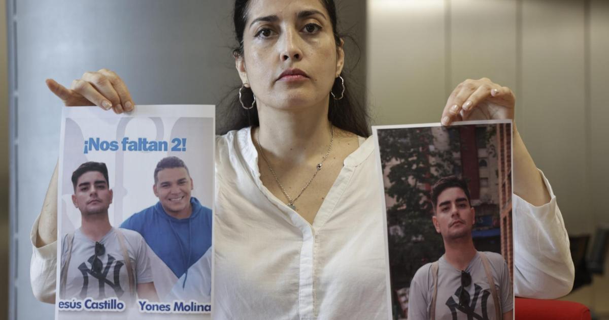 «Lo de mi primo y su amigo es una desaparición forzosa; es una situación de vida o muerte»