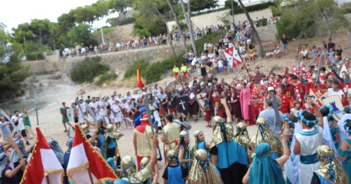 Santa Ponça revive el desembarco