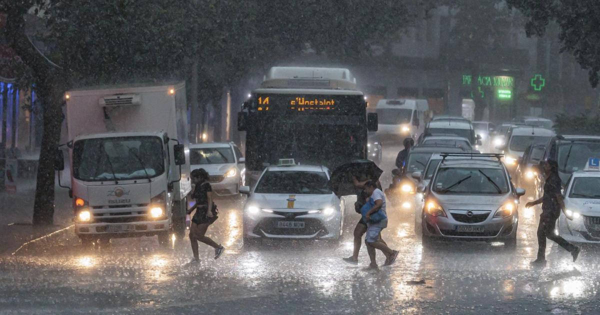 Cambio radical de tiempo en Mallorca: alerta por lluvias y tormentas muy fuertes