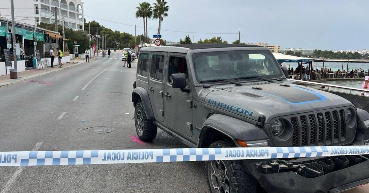 Muere una de las tres mujeres atropelladas por un todoterreno en Ibiza