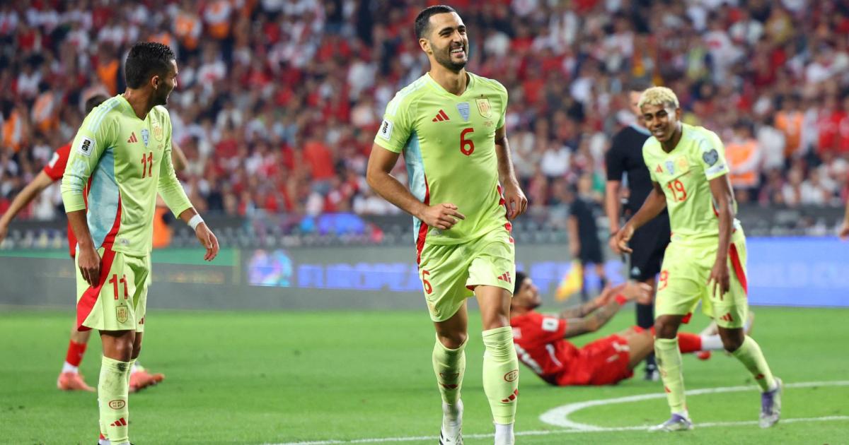 España deja una goleada para el recuerdo
