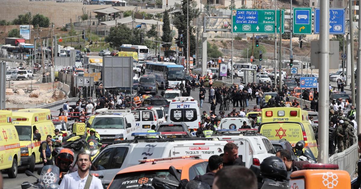 Cinco muertos en un ataque a tiros en Jerusalén