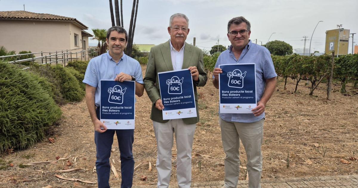 Agricultura lanza bonos para incentivar el consumo de producto local de Baleares