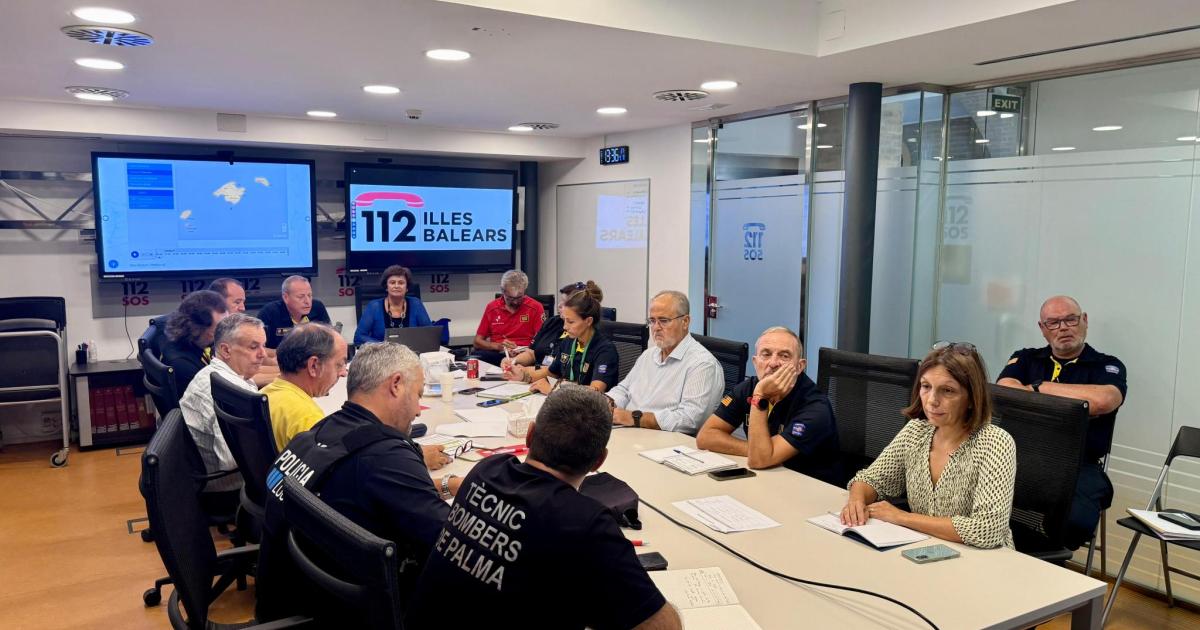 El Govern pide «extremar la precaución» ante la previsión de lluvias intensas en Mallorca: más de 140 litros en 3 ó 4 horas