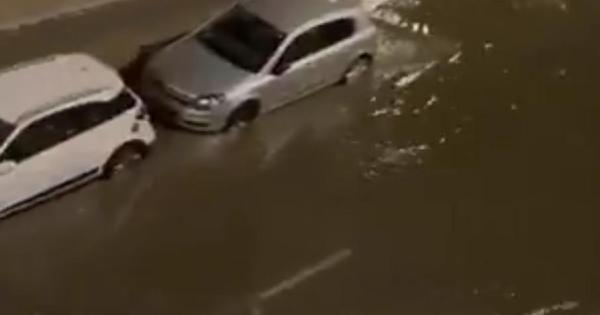 Madrugada de lluvias torrenciales y tormentas en Mallorca, con rachas de viento de más de 90 kilómetros por hora