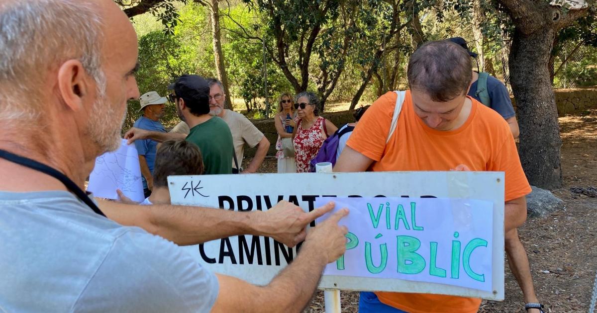Formentor Públic exige una investigación: «La playa es de todos los mallorquines y de toda la humanidad, no del Four Seasons»