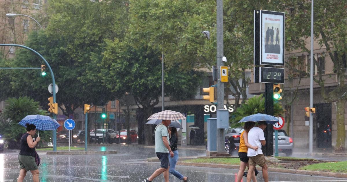 Mallorca, bajo los efectos del temporal: numerosas incidencias y decenas de vuelos cancelados