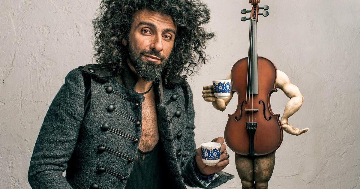 Mallorca recibe el violín nómada de Ara Malikian