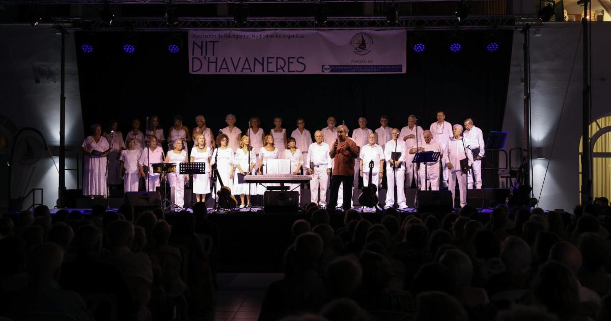 Habaneras solidarias en el náutico
