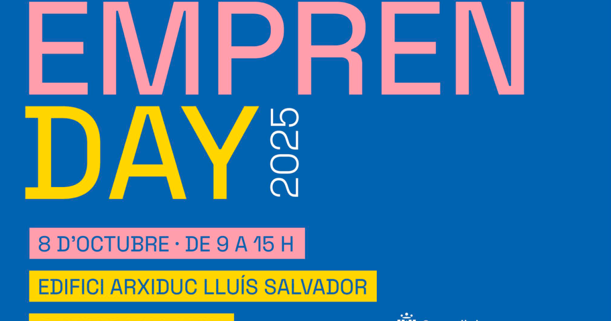 Ponencias, talleres y 'networking': así será Emprèn Day, el evento impulsado por el Consell de Mallorca, el 8 de octubre en la UIB