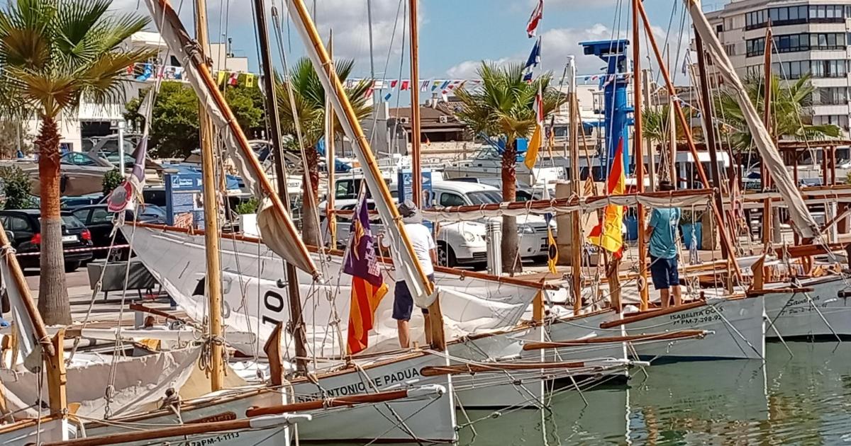 El alma marinera de la vela latina se reúne en Cala Gamba