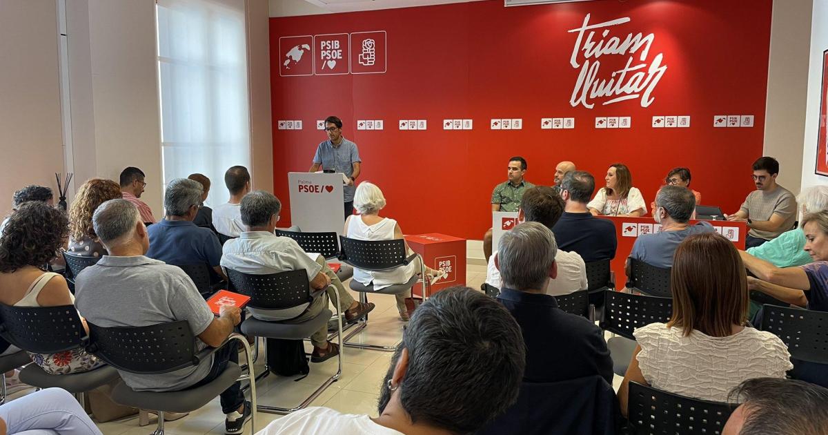 El PSOE de Palma inaugura el nuevo curso político centrado en la vivienda