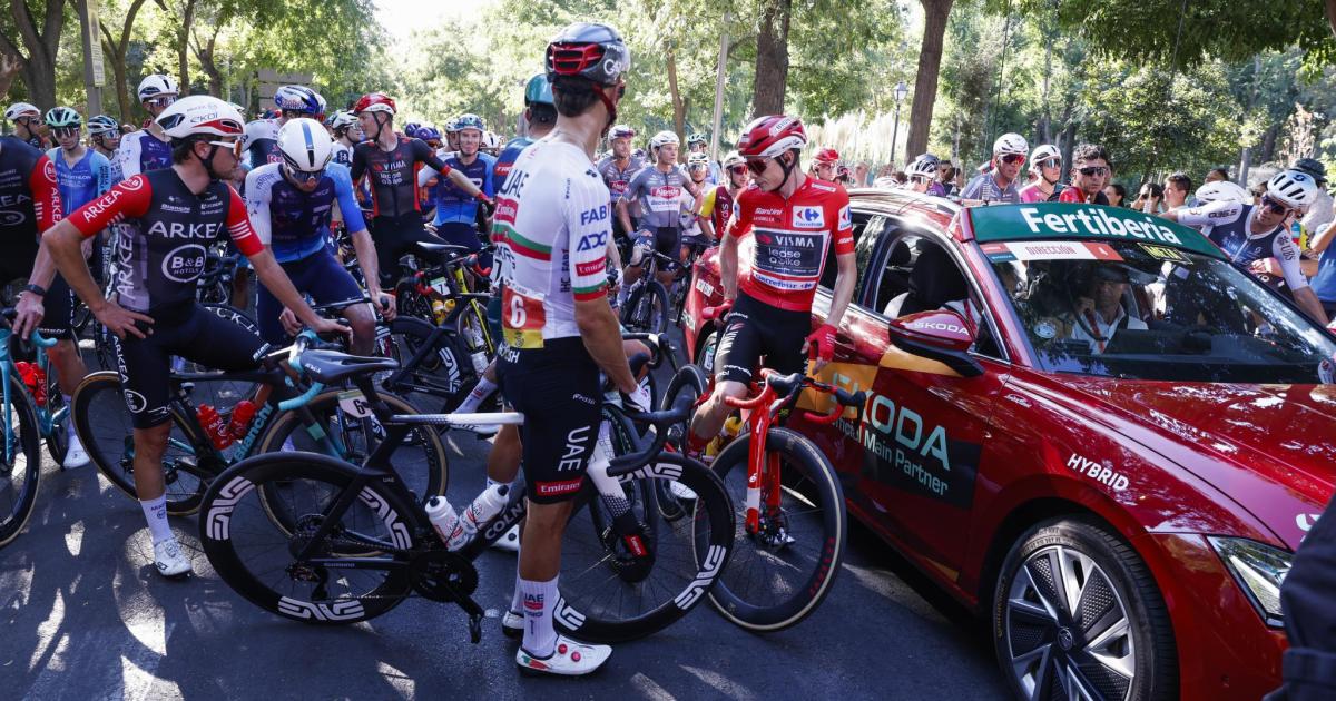 La Vuelta corona a Vingegaard tras cancelarse la última etapa entre disturbios