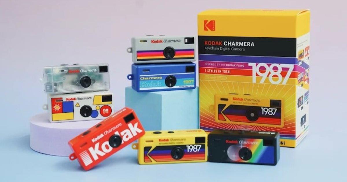 Kodak lanza Charmera, una minicámara digital que se puede llevar en un llavero y se inspira en un modelo de los años 80