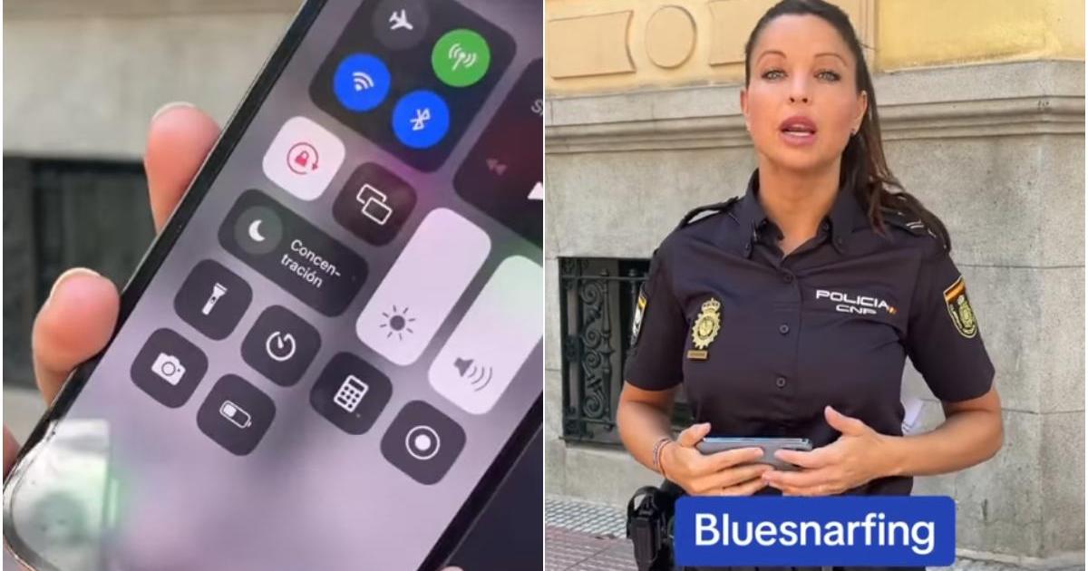 La Policía Nacional alerta de los riesgos de tener el 'bluetooth' siempre activado: «Podrías ser víctima del 'bluesnarfing'»