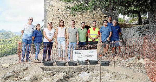 La excavación del Castell d’Alaró saca a la luz nuevas estructuras y miles de cerámicas