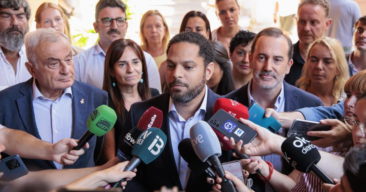 Ignacio Garriga, secretario general de Vox, sobre las crisis internas en Baleares: «No se colará ningún estafador más»
