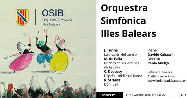 Concierto de la Orquestra Simfònica de les Illes Balears en el Auditòrium de Palma