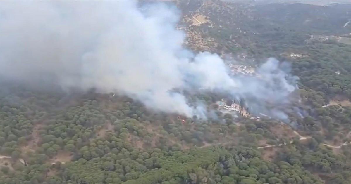 Desactivada la fase de emergencia y estabilizado el incendio declarado en la zona de Las Viñas, en Andújar (Jaén)