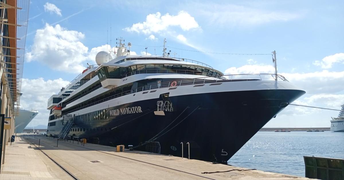 Dos cruceros 'boutique' coinciden en Palma