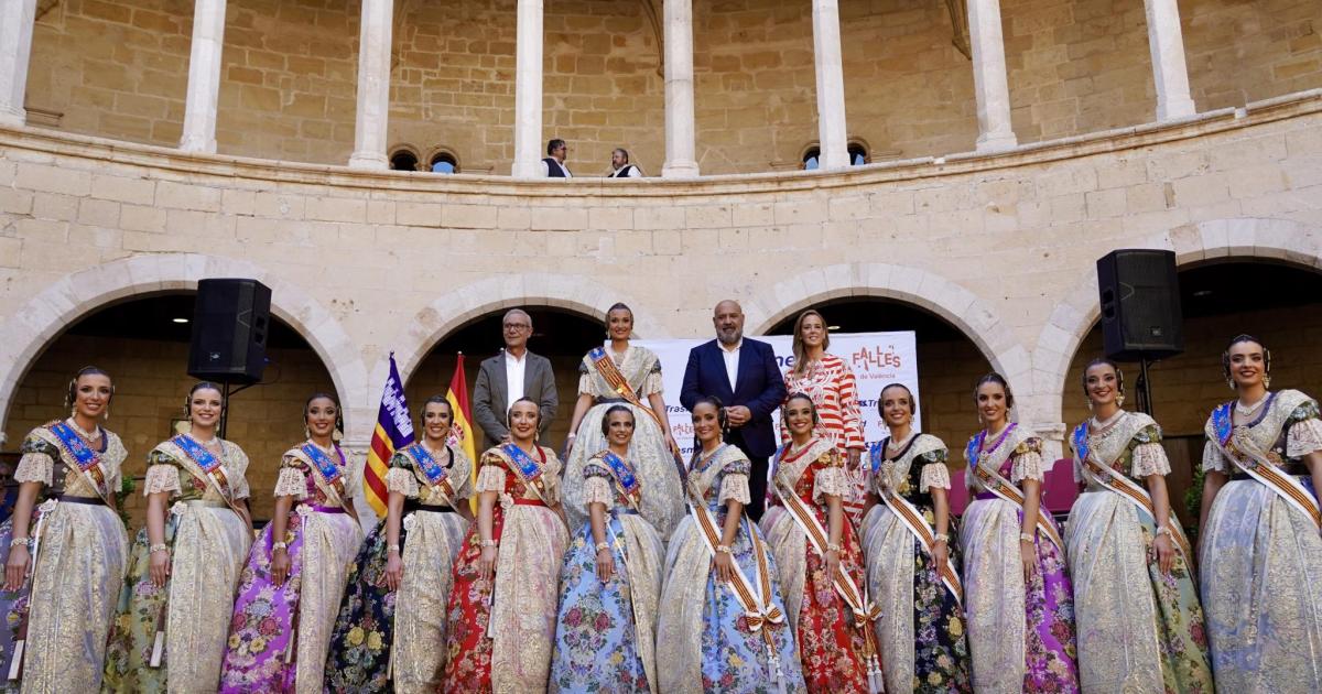La Fallera Mayor de Valencia 2025 luce en Bellver