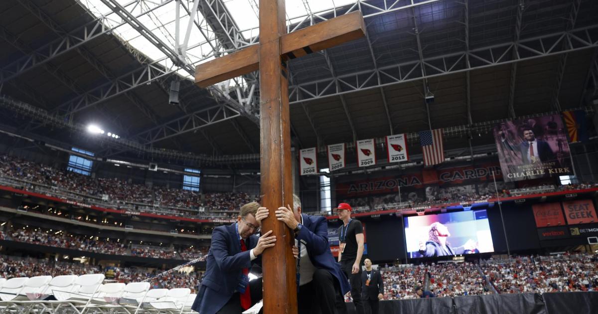 Las exequias de Charlie Kirk arrancan con la envergadura de un funeral de Estado