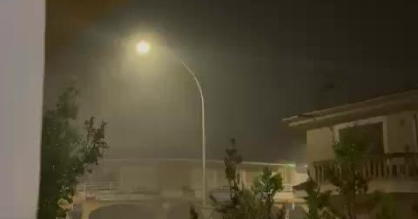 El otoño llega de golpe a Mallorca: noche de intensas lluvias y tormenta eléctrica
