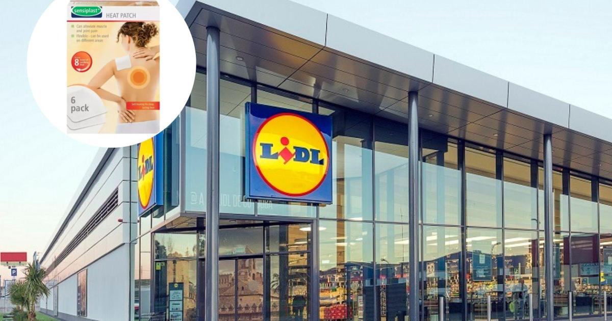Lidl saca a la venta sus parches térmicos milagrosos: la mejor solución para el dolor localizado por menos de 5 euros