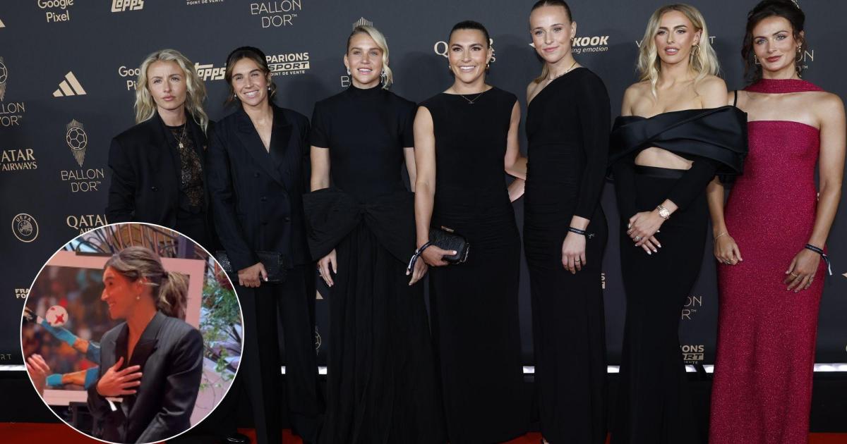 La lección de estilo de Mariona Caldentey en la gala del Balón de Oro: un conjunto que nunca falla y que puedes copiar por menos de 50 euros