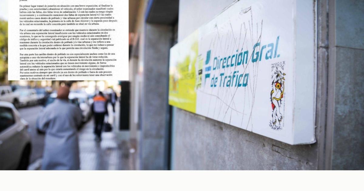 Un mallorquín contra la DGT: «La Administración ha llegado a un punto de poder que no es constitucional»