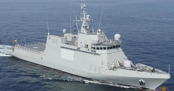 Buque 'Furor', el patrullero enviado por el Gobierno para apoyar a la flotilla que se dirige a Gaza