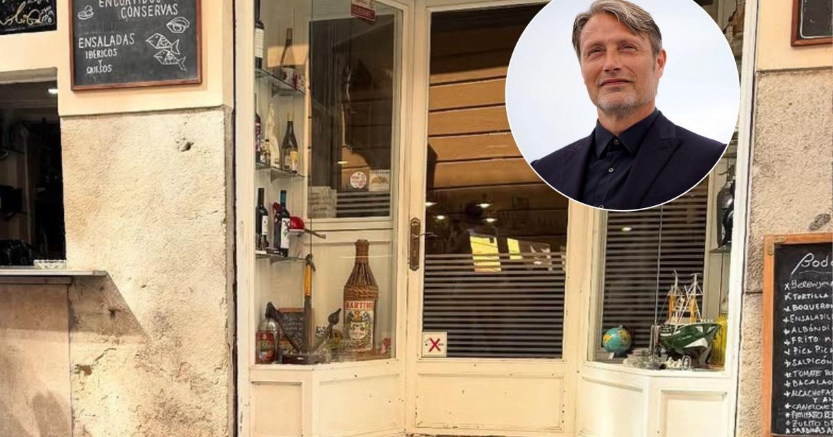 La bodega de Mallorca que ha conquistado al famoso actor danés Mads Mikkelsen: en pleno centro de Palma y con platos tradicionales