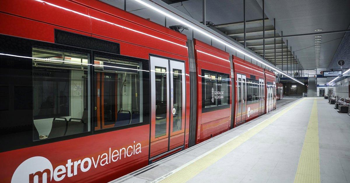Metrovalencia interrumpe la circulación entre Rafelbunyol y Museros y establece un servicio de autobús