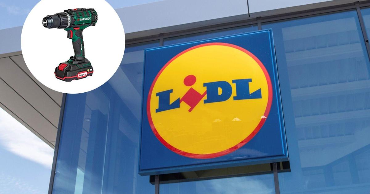 Lidl saca a la venta la atornilladora taladradora más buscada: con tres funciones y puede ser tuya por menos de 38 euros