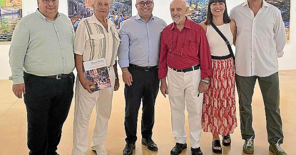 Reche, 50 años pintando la isla