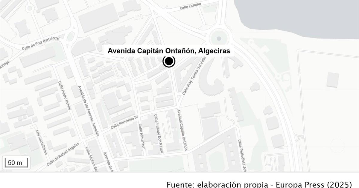Evacuado en helicóptero un cocinero tras sufrir quemaduras en la cara en una cafetería en Algeciras (Cádiz)
