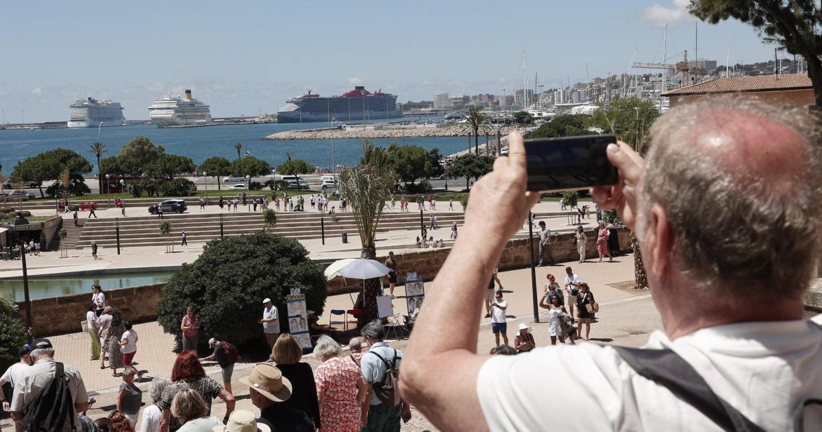 Los cruceristas no computados elevan a más de 20 millones los turistas anuales