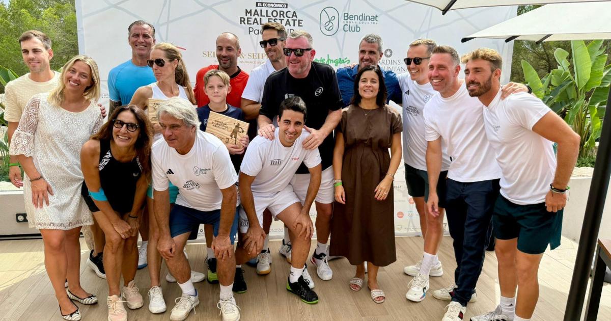 Gran éxito del primer torneo El Económico Mallorca Real Estate Padel Cup