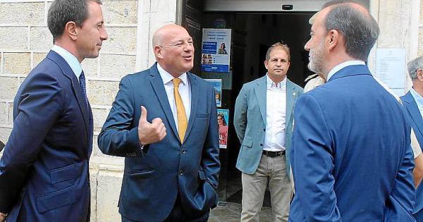 Le Senne se marcha de un acto en Binissalem porque no le dejan intervenir