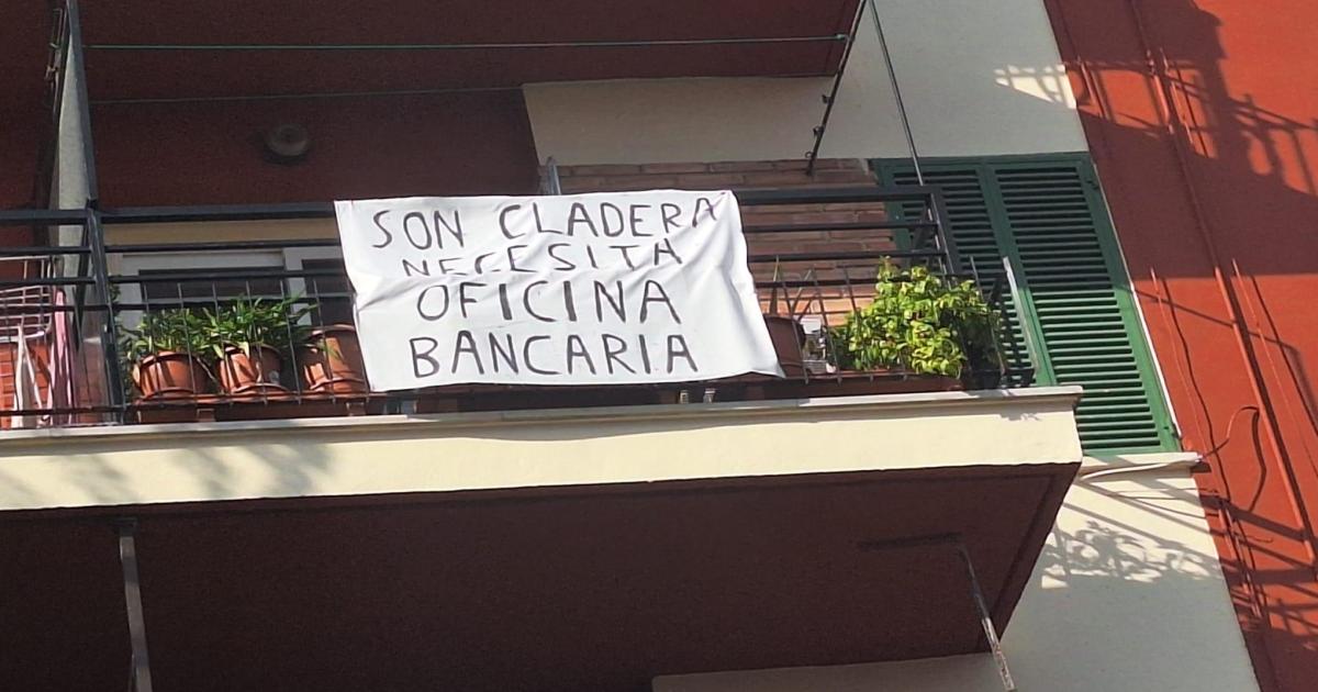 «Son Cladera necesita oficina bancaria»: el clamor de los vecinos llega a los balcones