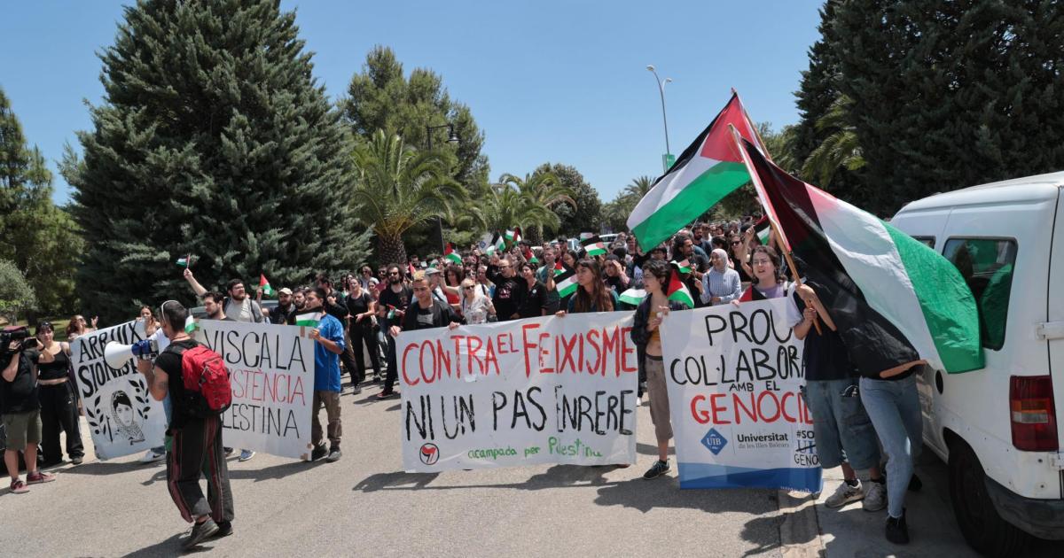 Convocan en la UIB una jornada de trabajo abierta para denunciar el «colaboracionismo con el genocidio»